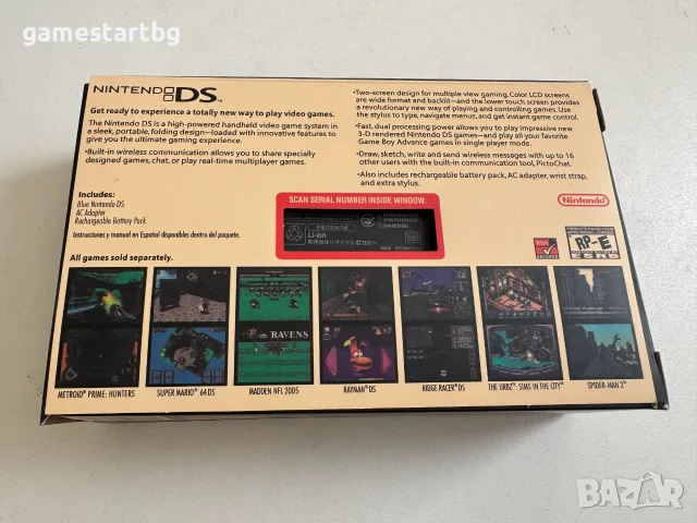 Nintendo DS Black, снимка 2 - Nintendo конзоли - 56647396