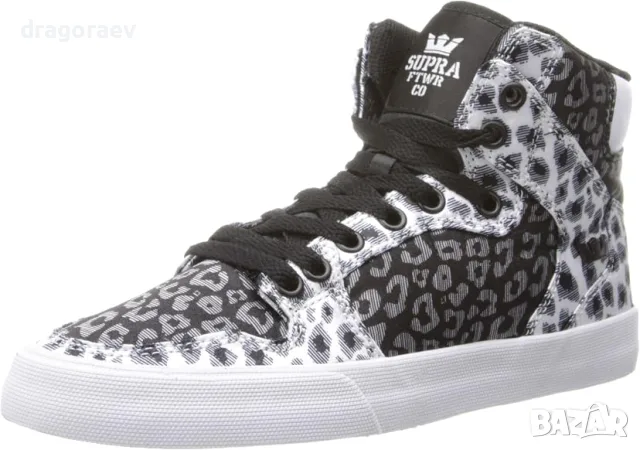 Нови кецове Supra Vaider static cheetah-white, снимка 7 - Детски маратонки - 56657970