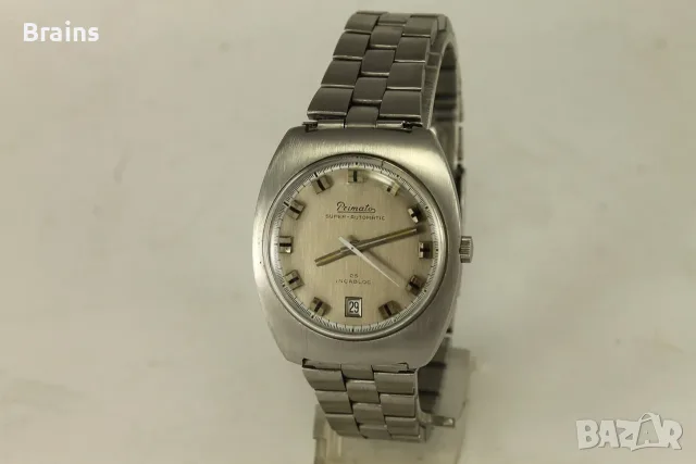 1960's PRIMATO SUPER AUTOMATIC Стоманен Швейцарски Часовник