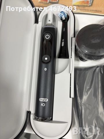 Oral b io9 пълен комплект чисто нова четка за зъби