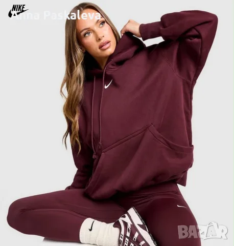 Суичър с качулка Nike, снимка 2 - Суичъри - 56605469