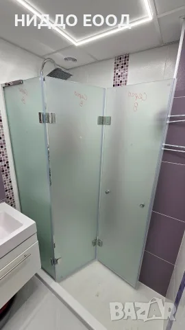 душ кабини и паравани по поръчка