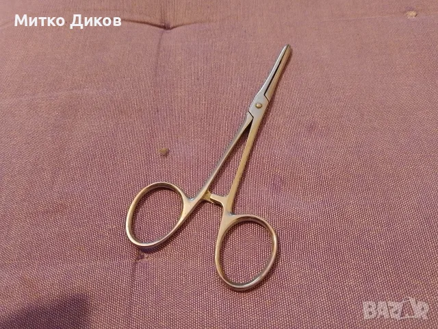 Медицински кохер, форцепс. СССР,- става и за риба
