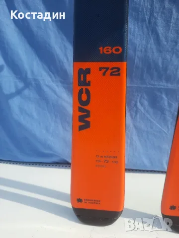 Карвинг ски Blizzard WCR 72  160см, снимка 5 - Зимни спортове - 56650589
