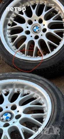 Джанти 17 bmw e36 e34 e39 e46 , снимка 9 - Гуми и джанти - 56679449
