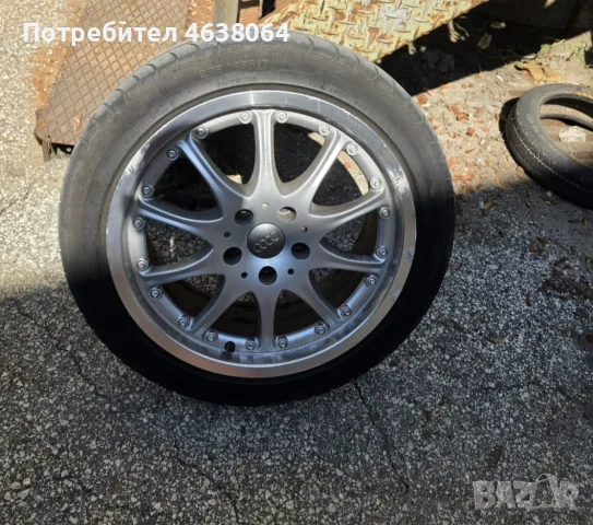 Продават се джанти 17 5×112, снимка 2 - Гуми и джанти - 56721786