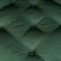 vidaXL Модулен диван зелен 70x70x36 плат, снимка 8