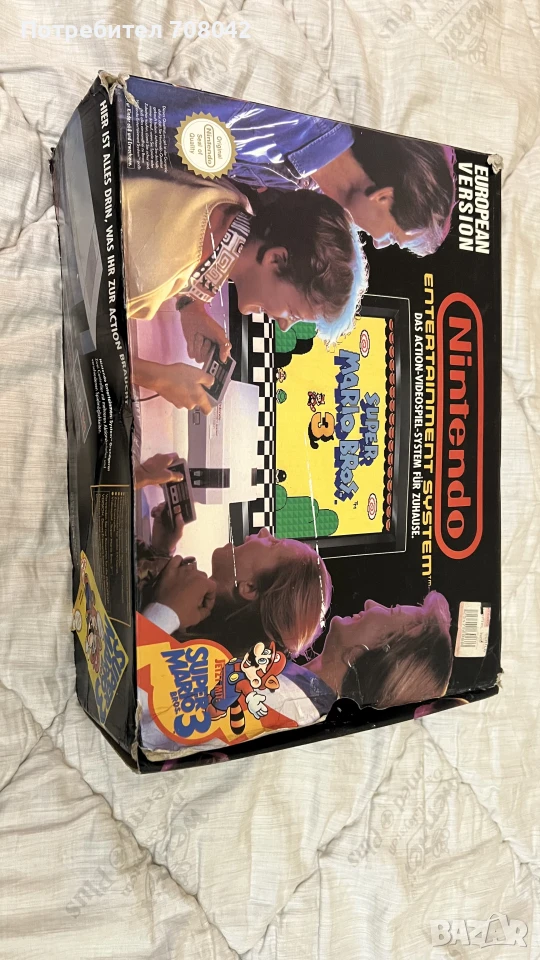 Nintendo NES -001 Super Mario Bros 3 ..1985г., снимка 1