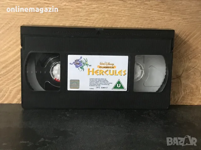 (ВИДЕО) Видеокасета “ XERCULES DISNY “ VHS, снимка 5 - Анимации - 56707892