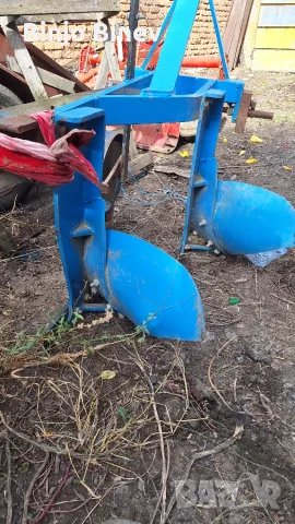 Продавам плуг за малък трактор, снимка 3 - Селскостопанска техника - 56658537
