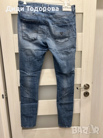 Мъжки дънки Guess - модел Jay Skinny, снимка 3 - Дънки - 56676082