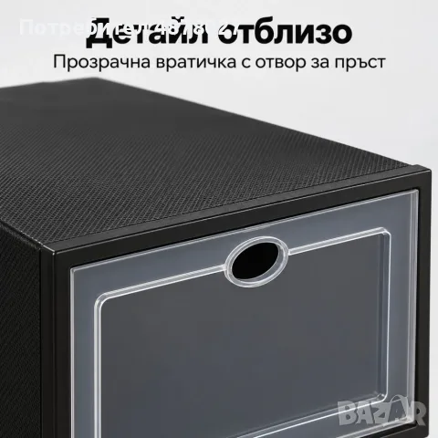 Маса Muhler D60xH74cm, сгъваема, стъклен плот, снимка 4 - Маси - 56564365