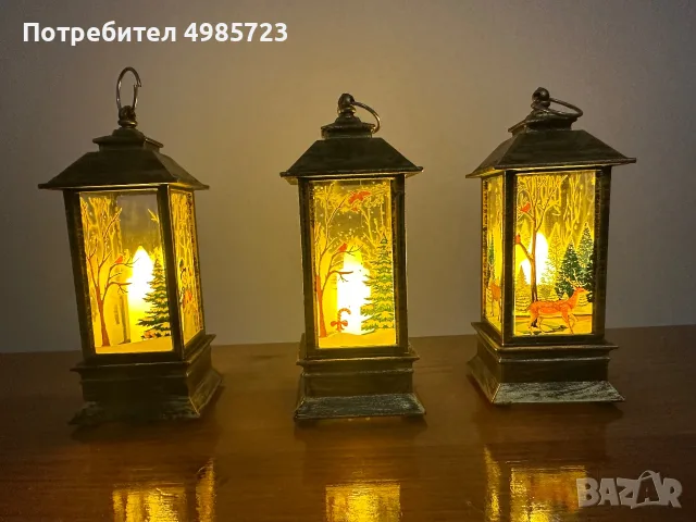 Комлект коледна декорация