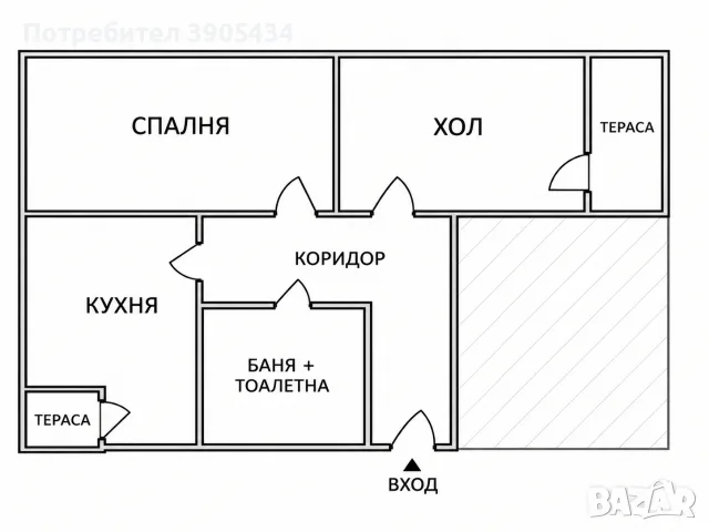 Апартамент кв, Изток, снимка 2 - Апартаменти - 56574723