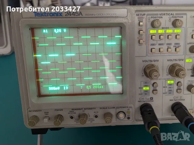 Tektronix 2445A - 4 канала 150MHz аналогов осцилоскоп