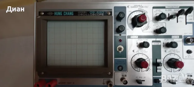 Осцилоскоп Hung Shang OS 620, снимка 5 - Друга електроника - 56637299