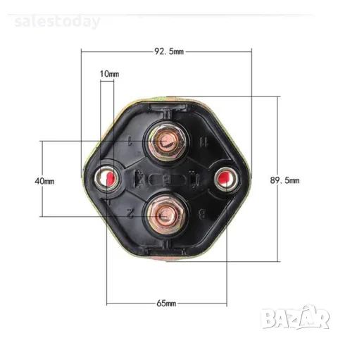 Ключ Маса за акумулатор, 12-24V, снимка 2 - Аксесоари и консумативи - 56680429