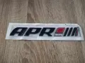 Audi APR tuning stage 4 черна емблема надпис, снимка 1