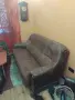 Диван + фотьойл естествена кожа, снимка 1