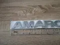 сребрист надпис Volkswagen Amarok, снимка 2