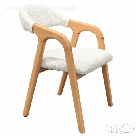 Трапезен стол Arco - Lamferi, снимка 3 - Столове - 56596427