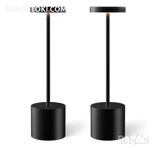 Комплект безжични настолни LED лампи, 2 броя, акумулаторна настолна лампа 