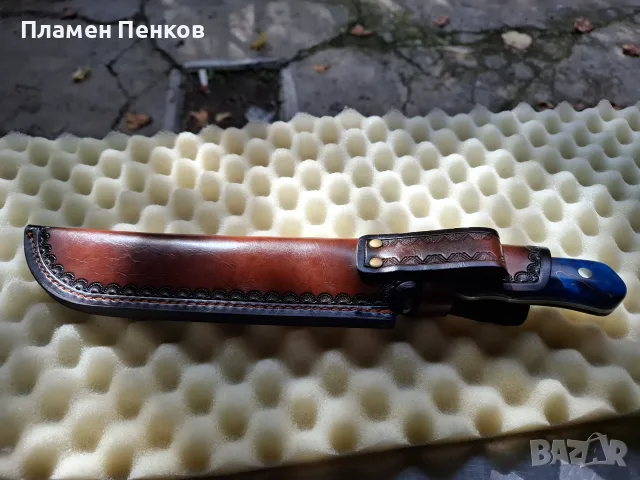 Ловен нож ръчна изработка , снимка 14 - Ножове - 54391947