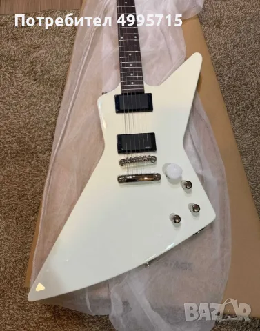 Epiphone 80s Explorer White - Нов с Калъф и Куфар