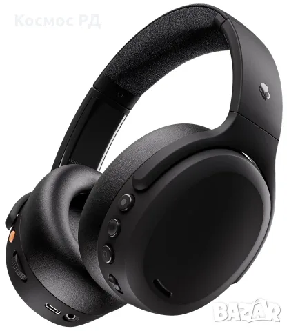 Безжични слушалки с микрофон Skullcandy - Crusher ANC 2, черни, Bluetooth