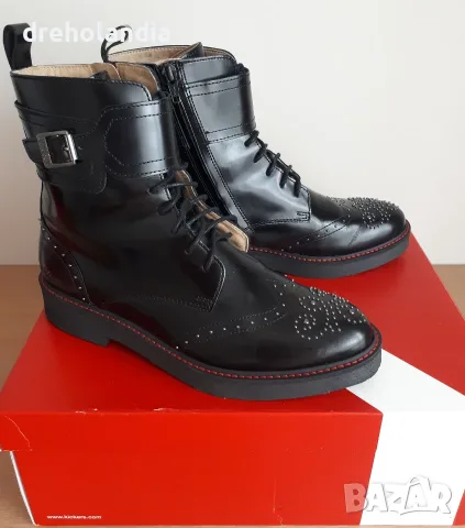 KicKers Oxrock - Боти KicKers черни - 38 номер, снимка 5 - Дамски боти - 56728784