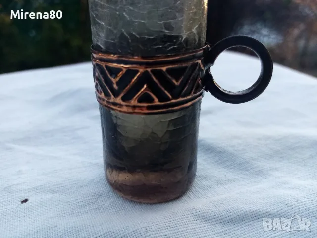 Ретро чаши за алкохол - Унгария, снимка 5 - Антикварни и старинни предмети - 56629740