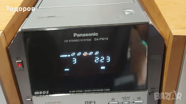 Panasonic SA-PM19 HiFi Micro Stereo System 5CD/MP3/Tape/FM/AUX, снимка 3 - Аудиосистеми - 56567041