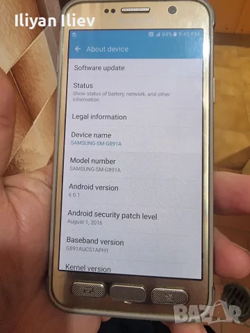 Samsung Galaxy S7 Acfive Gold, снимка 7 - Samsung - 56617624