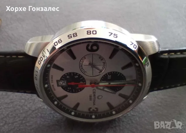 Certina DS Podium Chronograph, 42mm, снимка 5 - Мъжки - 56732389