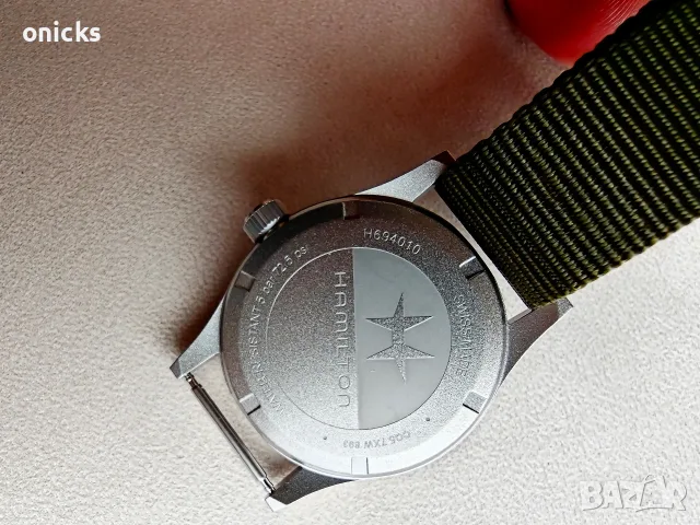 Hamilton Khaki Field  H69401910, снимка 7 - Мъжки - 56625649