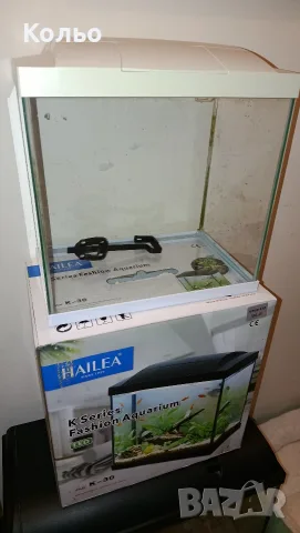Аквариум Hailea K-30, снимка 3 - Аквариуми - 56616399