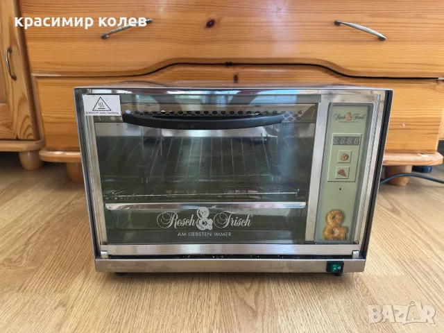 австрийска компактна фурна за допичане на амразени хлебчета, франзели, кроасани, пици и закуски