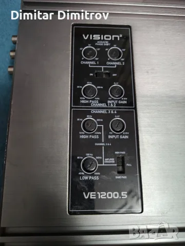 Amplifier ESX VE 1200.5, снимка 2 - Ресийвъри, усилватели, смесителни пултове - 56565085