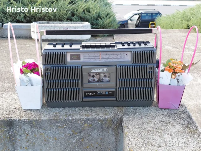 Ретро Касетофон  1978г (Super Sonic -172LH ) 