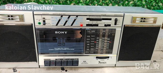 Касетофон SONY made in Japan, снимка 2 - Радиокасетофони, транзистори - 56605195