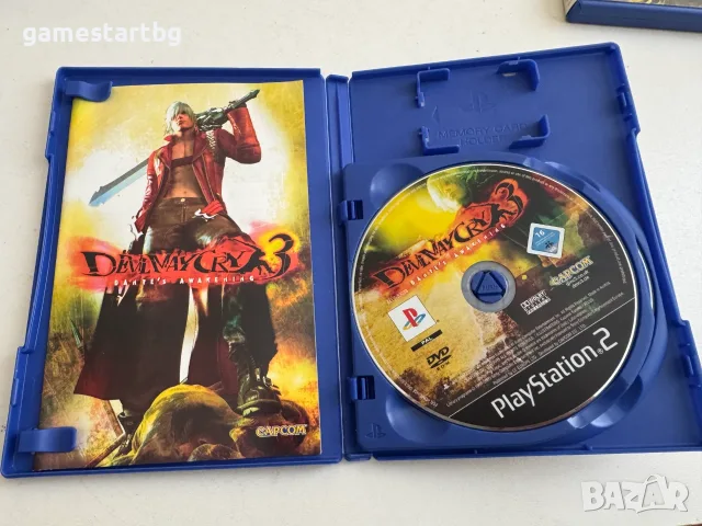 Devil May Cry 3: Dante's Awakening + Devil May Cry 1 Demo за PS2, снимка 3 - Игри за PlayStation - 54251556