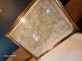 Стара Картина Немска Карта, снимка 6