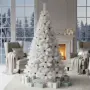 Коледна елха снежно бяла или зелена, снимка 1