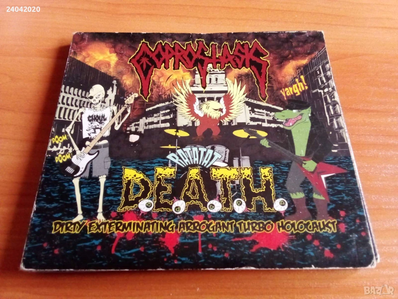 Coprostasis – Dirty Exterminating Arrogant Turbo Holocaust оригинален диск, снимка 1