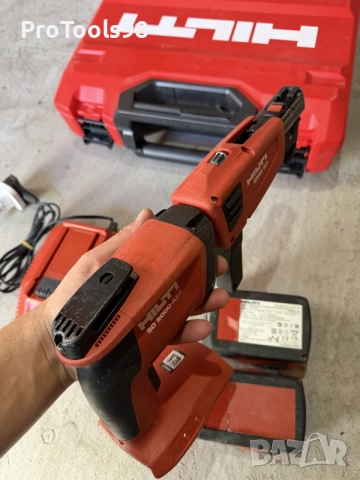 Hilti SD 5000-A22 + SMD 57 винтоверт за гипсокартон, снимка 8 - Винтоверти - 56580175