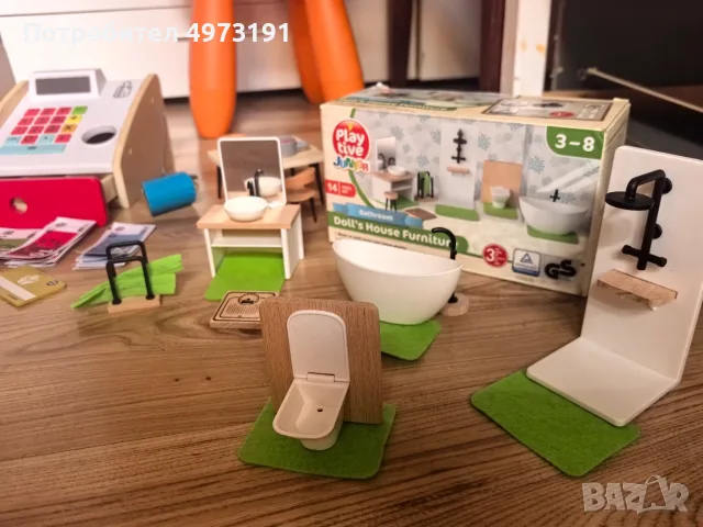 Дървени комплекти за игра, снимка 4 - Играчки за стая - 56703280