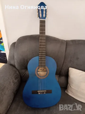 Синя класическа китара STAGG C440 M-BLUE