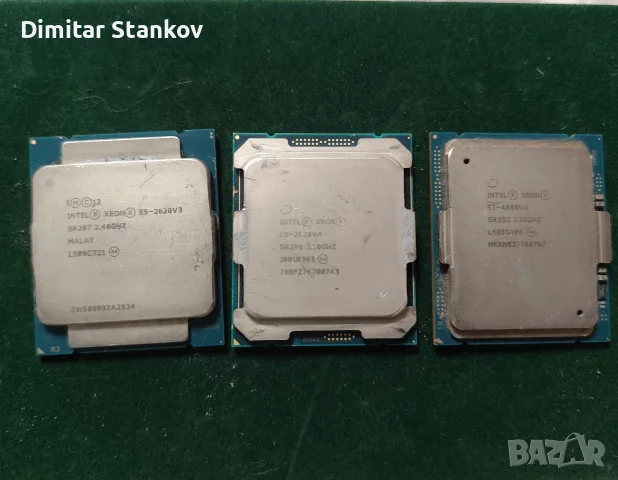 3 броя процесори Intel Xeon E5-2620 v3 Intel Xeon E7-4850 v4  Intel Xeon E5-2620 v4, снимка 2 - Процесори - 56688099