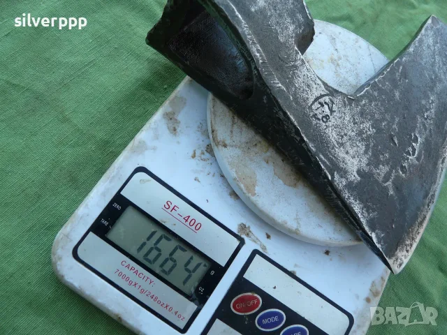 Стара българска брадва - 653, снимка 4 - Антикварни и старинни предмети - 56643041