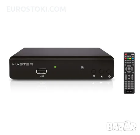 Цифров ефирен TDT декодер MASTER HD DVB-T2 ZAP2610 MH-X, ТВ ресивер HEVC 265-10BIT HD
